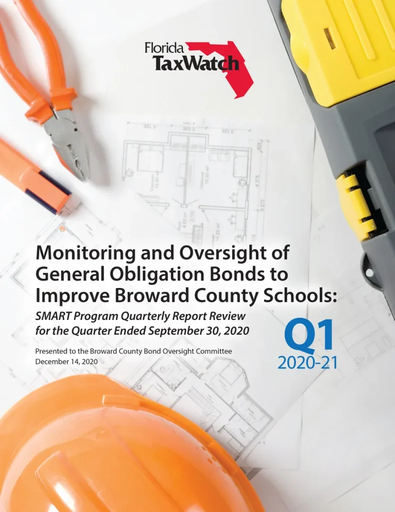Q1 2020-21 Broward Schools SMART Program Report Review
